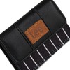 Lee Trend Stripe Wallet for Women Compact Credit Card Holder