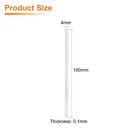 HARFINGTON 100pcs Pure Nickel Strip 0.1 x 4 x 100mm 99.6% Nickel Solid Pure Nickel Strips for Lithium Battery Packs Car Nickel Solder Tap for Cell Battery Pack Spot Welding and Soldering