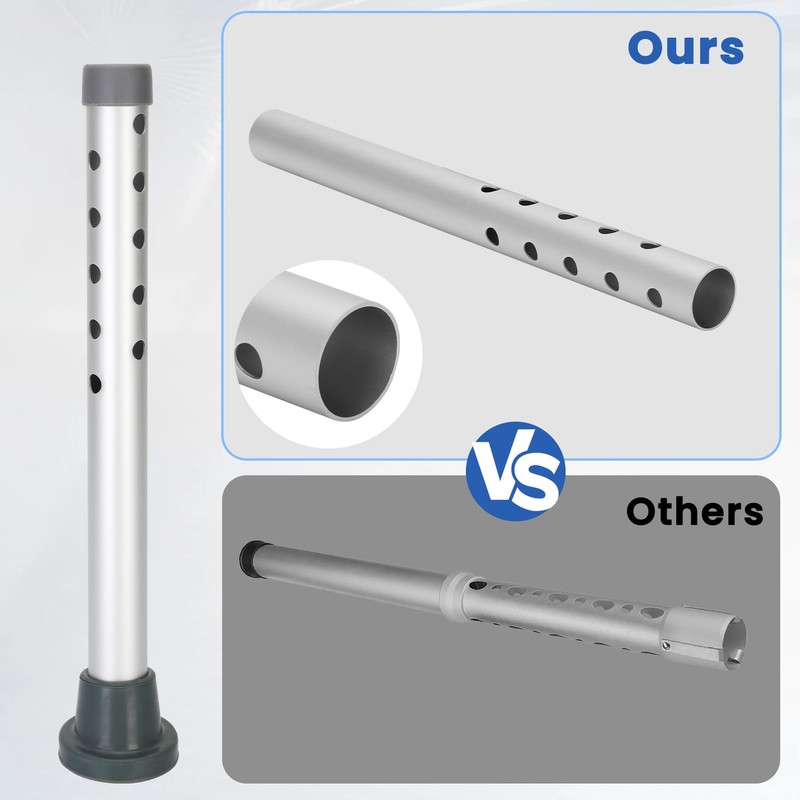 Shower Bench Vertical Extension Kit for Bath Tub Shower Seat,