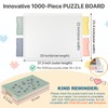 Playboda 1000 Pieces Rotating Plastic Puzzle Board with Drawers and