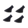 kofull-4pcs nordic walking pads Asphalt gummipuffer pads nordic walking stoecke