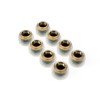 TANGZU Tang Sancai Noble Earbud Tips, Brass IEM Ear Plugs,