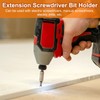 sourcing map 3pcs Magnetic Bit Holder 2.4" 4" 6" Length