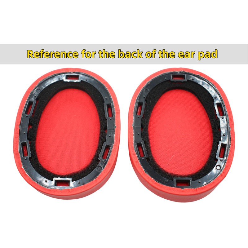 Xinyuekj MDR-100ABN Replacement Ear Pads for Sony WH-H900N - Red