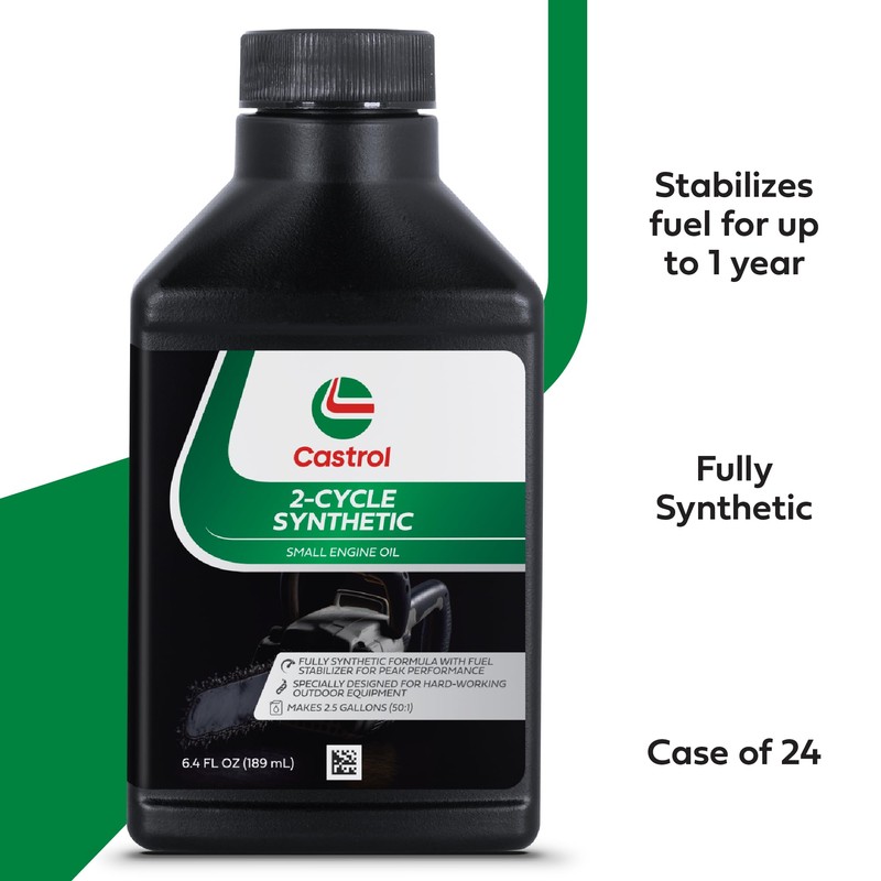 Castrol 2 Cycle Full Synthetic Oil – Small Engine Formula