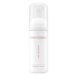 EXUVIANCE AGE REVERSE BioActiv Foaming PHA Face Wash and Makeup Remover with Botanical Extracts, Soap-Free 4.4 fl. oz.