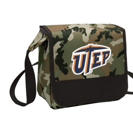 Broad Bay Camo UTEP Lunch Bag Shoulder UTEP Miners Lunch Boxes
