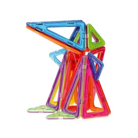 MAGNIKON Magnetic Building Blocks, Gravitation, 62 Pieces, Children's Toy from 3 Years, Magnets Children, Magnetic Building Blocks, Gift for Girls and Boys, Montessori Building Blocks, Magic Magnetic