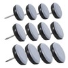 Angoily 12 Pack Furniture Sliders Chair Leg Floor Protectors Easy