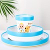 Cocomelon 3pcs Bicolor Premium Kids Dinner Tableware Set Plate, Bowl