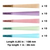 UBUNG Rainbow Cones | 50 King Size Conical Pre-Twisted Sleeves