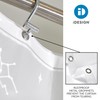 iDesign Constellation PEVA Shower Curtain– Water Resistant Bathroom Shower Curtain