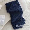 Bedsure Fleece Throw Blanket for Sofa - Soft Checkered Single