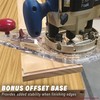 Milescraft 1219 Circle Guide Kit- Precision Router Circle Cutting Jig