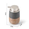 Ceramic Foaming Soap Dispenser – 380ml Refillable Bathroom & Kitchen