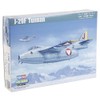 Hobbyboss 81745" J-29F Flying Barrel Plastic Model Kit, Grey, 1:48