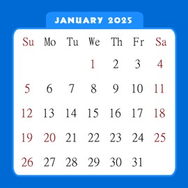 2025 CD-Style Desk Calendar 12 Months Calendar/Planner/Desk Calendar With CD Case Stand, Office Decor, Christmas Gifts (Edition #06)