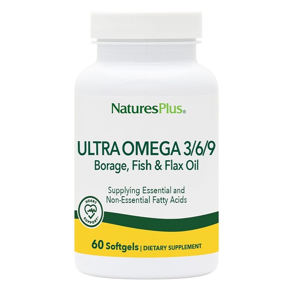 Natures Plus ULTRA OMEGA 3/6/9 1200MG SOFTGELS 60 by Nature's