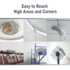 Vicloon Washable Telescopic Duster, Microfibre Stainless Steel Telescopic Rod and