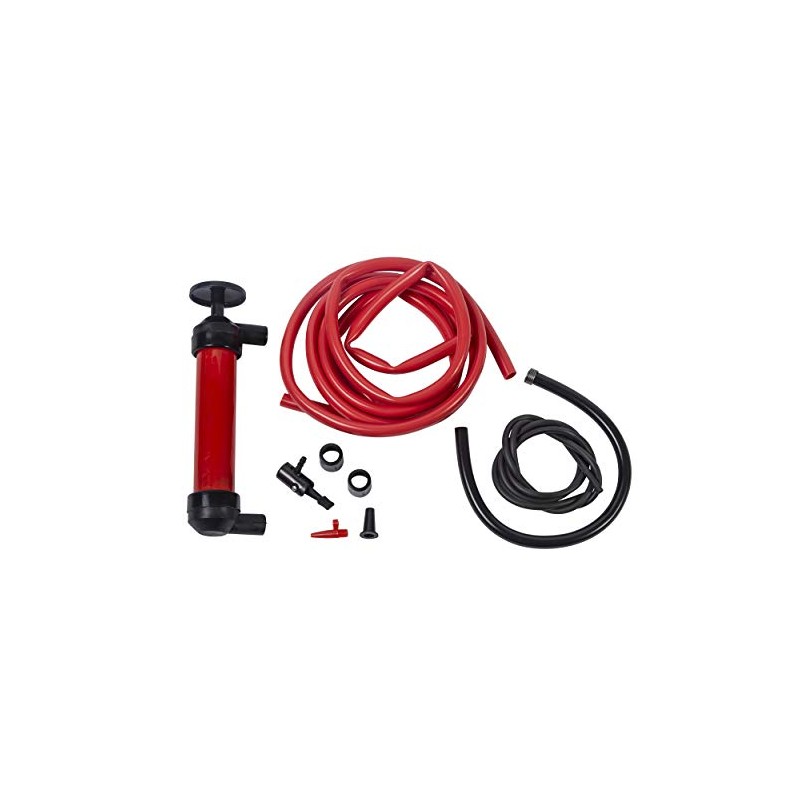 King Innovation 48050 Siphon King Junior, Mini Pump, red