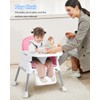 3-in-1 Baby High Chair, Adjustable Convertible Infant Baby Feeding Chair