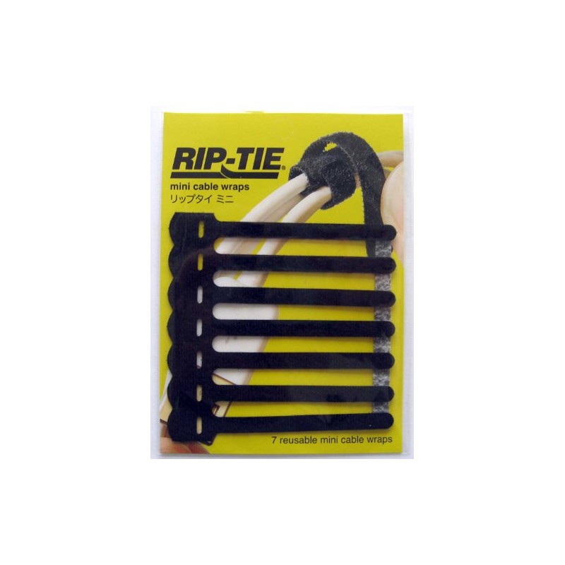 RIP-TIE リップタイ・ミニ 6X89mm 黒 7本 Q-35-007-BK