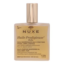 NUXE Olio Prodigioso Ricco 100 ml + Cream Fraîche Crema Giorno Pelli Secche 15 ml