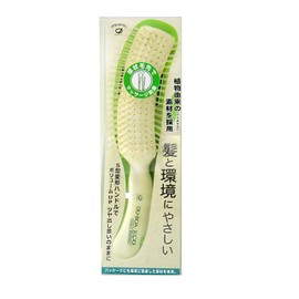 Ikemoto Hakko Industries DE1200 S-Shaped Hair Care Brush, W 2.2 x H 8.2 x D 1.4 inches (5.5 x 20.9 x 3.5 cm)