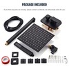 LCEVCGK Shower Faucet Set, Matte Black Rainfall Shower System Complete