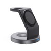Magnetic Wireless Charger Stand 3 in 1 Black L-MG3IN1-BK