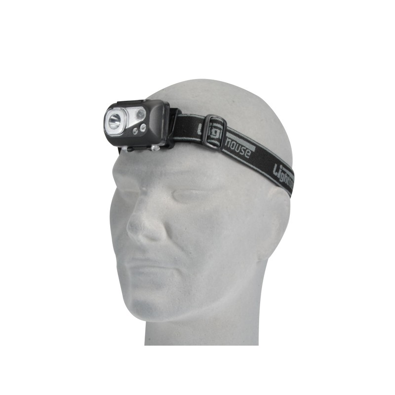Lighthouse Torches L/HEHEAD300 Elite LED Multifunction Headlight - 3xAAA -