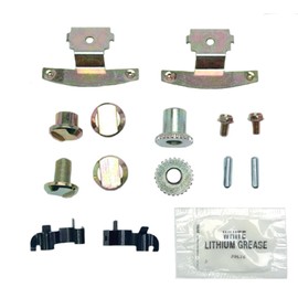 ACDelco Professional 18K1629 Rear Parking Brake Hardware Kit with Clips, Adjusters, Pins, Bolts, and Grease