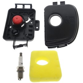 Masnln 595663 Air Filter Base & 595660 Air Cleaner Cover for 550E-550Ex Series 08P502 09P602 09P702 Mower Engines with 799579 Foam Air Filter