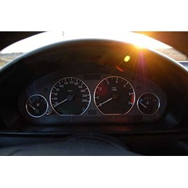 Chrome Instruments Speedometer Rings Bezel