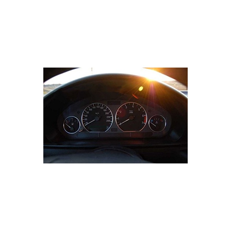Chrome Instruments Speedometer Rings Bezel