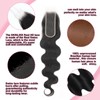 2x6 Skinlike Real HD Lace Closure Body Wave 100% Human