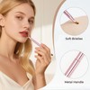 Unaone 2 Pack Lip Brush for Lipstick, Dual-Ended Lip Makeup
