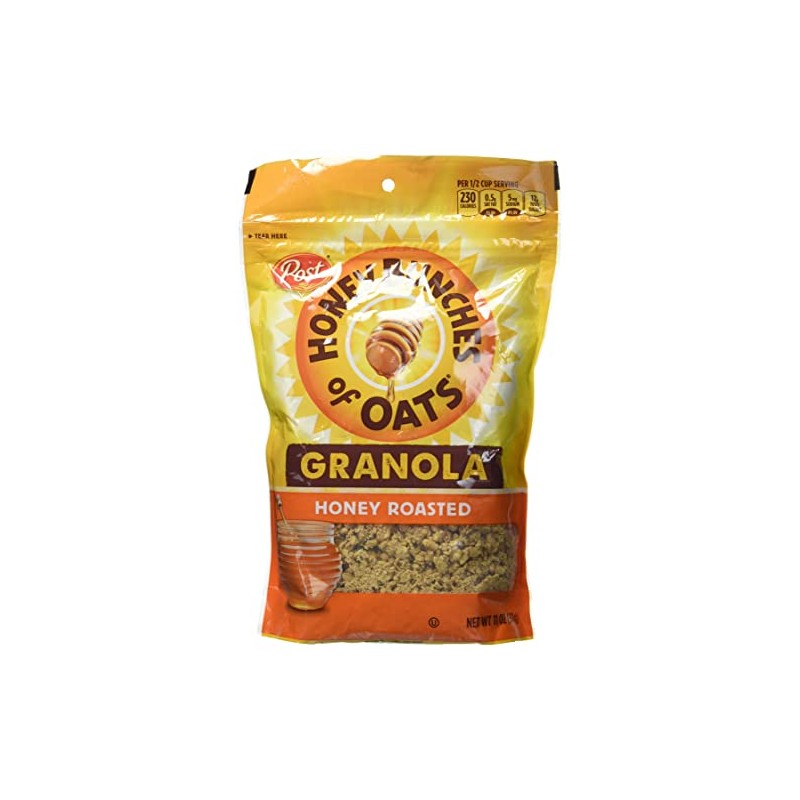 Honey Bunches of Oats Honey Roasted Granola Cereal and Snack,