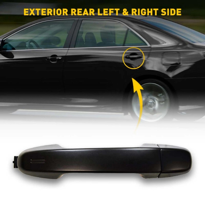 OXILAM Exterior Door Handle Rear For 2012-2017 Toyota Camry Rear