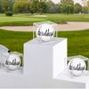 3 Pack Championship Ring Display Case Clear Acrylic Display Case