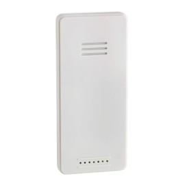 TFA Dostmann Temperature Transmitter, 30.3236.02, Replacement Transmitter for Digital Wireless Alarm Clock Multicolour (60.2548), for Temperature Control, White