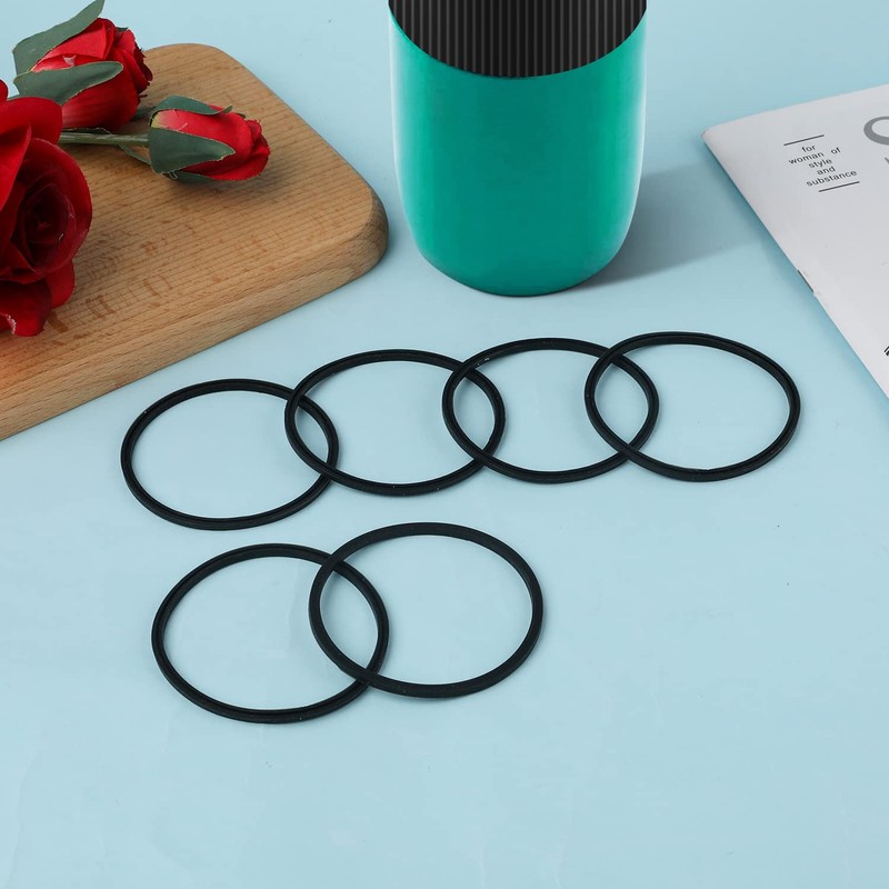 8pcs Replacement Rubber Lid Seals Compatible with Contigo Snapseal Byron