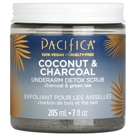 Pacifica Coconut and Charcoal Underarm Detox Scrub, 7 Ounce
