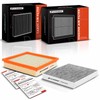 A-Premium 2-PC Engine & Cabin Air Filter with Activated Carbon
