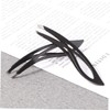Angoily 2pcs Stainless Steel Eyebrow Tweezers Removal Tool for Men