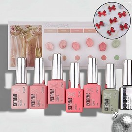 Cloud Extreme X-Gel Pink Serenade 7-Piece Set Hybrid Syrup Gel / 클라우드 익스트림 X젤 핑크 세레나데 7종 세트 하이브리드 시럽젤