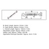 Labuduo Turnbuckle, M6 Stainless Steel 4 Hook Two Hook Turnbuckle