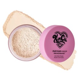 Kimchi Chic Puff Puff Pass Mini - Polvo Suelto Liviano, contiene Arroz y Vitamina E (Translucent)