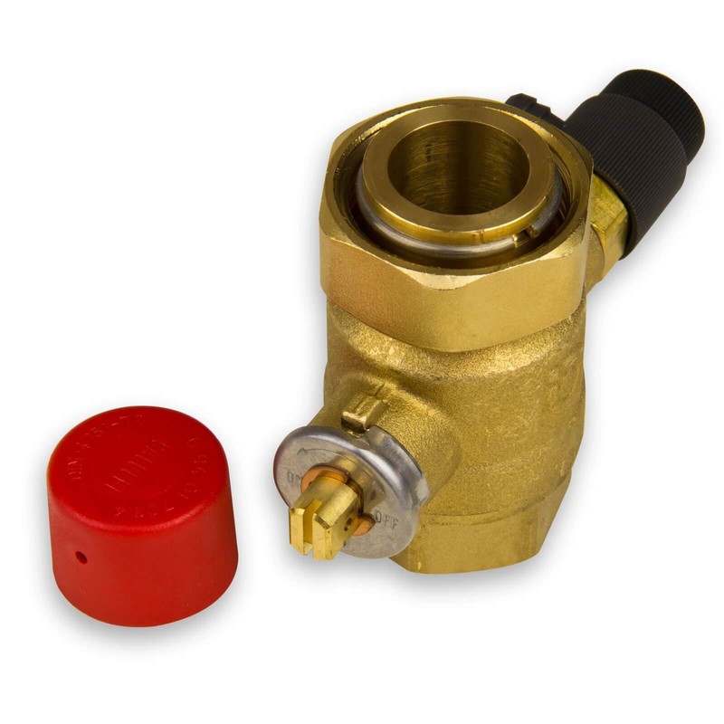 Caleffi Cap Valve 1 Inch for Expansion Vessels from 80