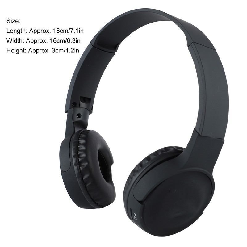Wireless Bluetooth Headset HiFi Stereo Deep Bass Bluetooth Over Ear